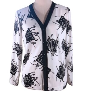 Vintage Sears Knit Cardigan Button Front